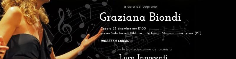 23 dicembre 2023 "MUSICA, EMOZIONI E PENSIERI" in Biblioteca