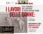 1 dicembre 2019 Inaugurazione mostra â€œI lavori delle donne: voci femminili dall'Archivio di Monsummano Termeâ€ al Museo