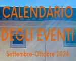 Calendario eventi da settembre a ottobre 2024 in Biblioteca