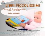 6 settembre 2024 Letture per bambini da 0 a 16 mesi in Biblioteca