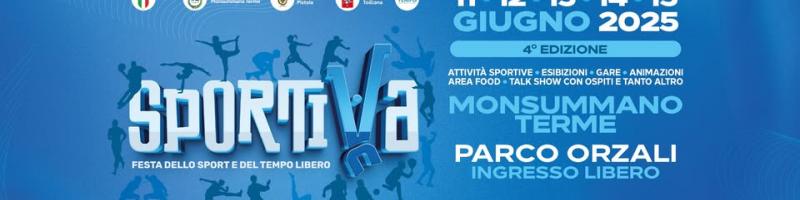 Dal 11 al 15 giugno 2025 "SPORTIVA" al Parco Orzali