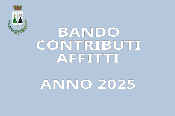 Bando contributi affitti - anno 2025