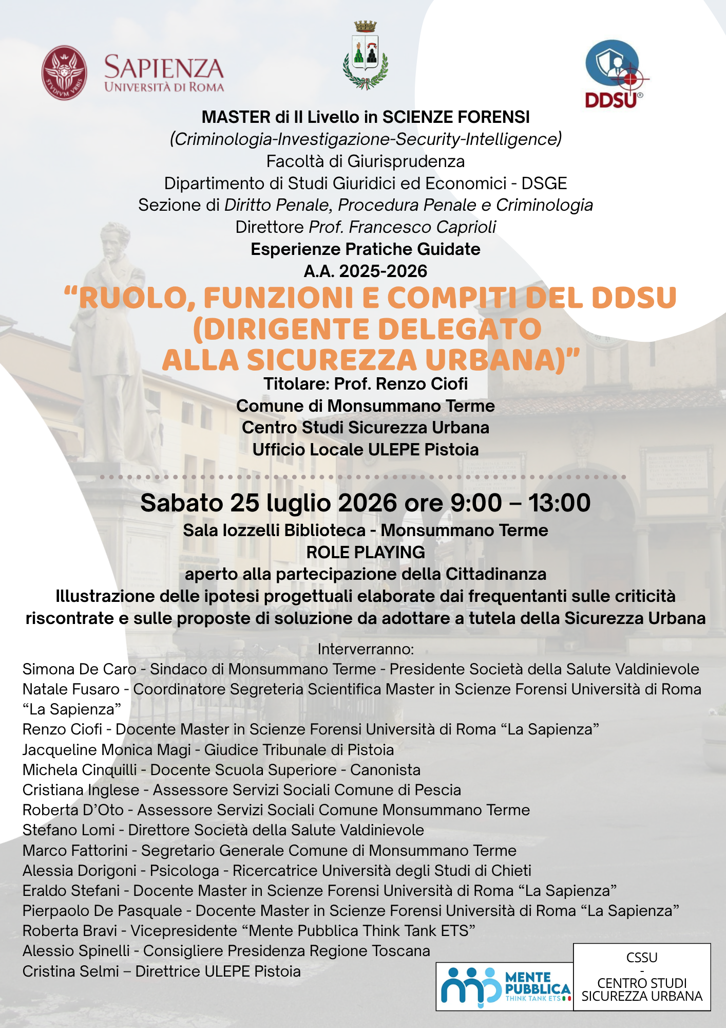 evento 25 luglio