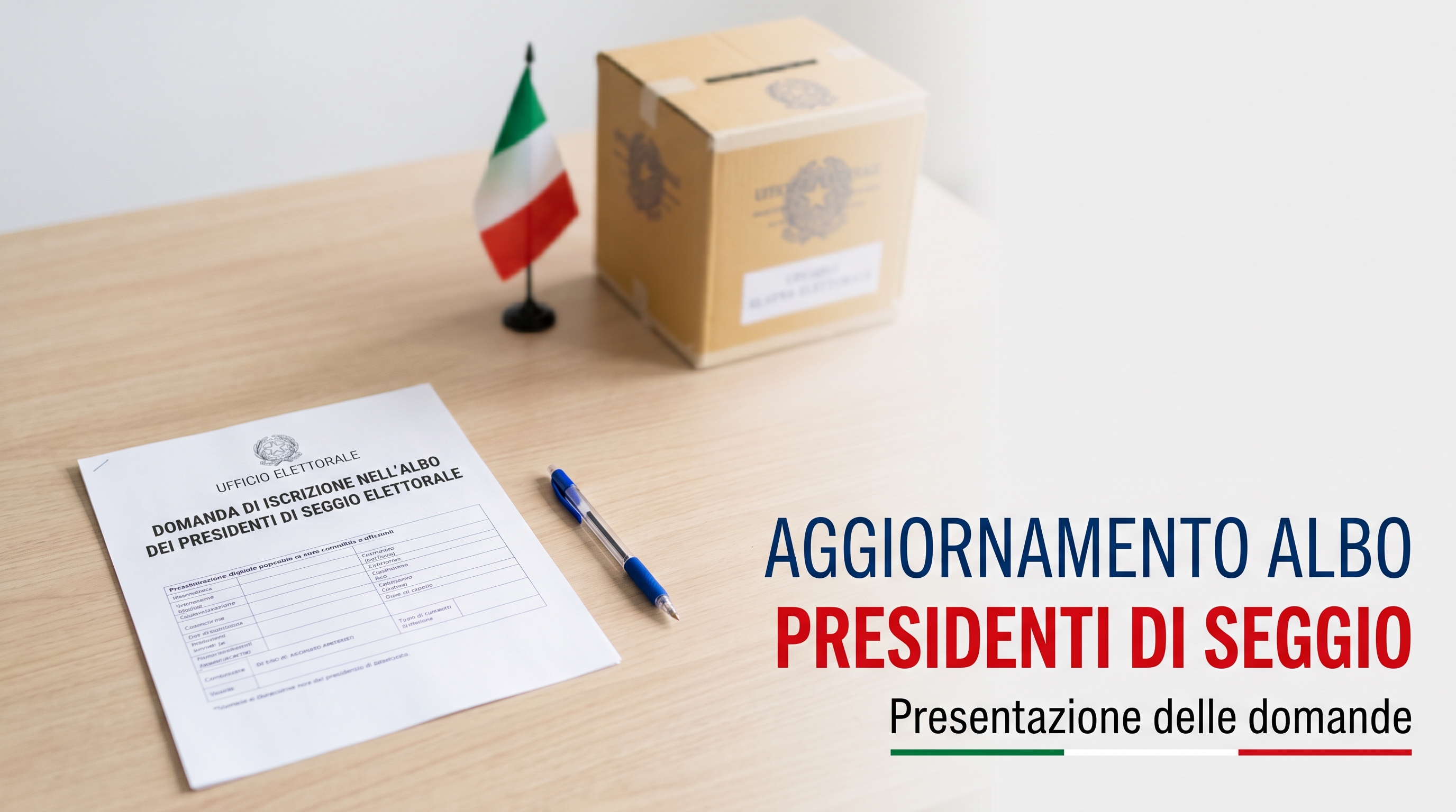 Aggiornamento Albo Presidenti di Seggio